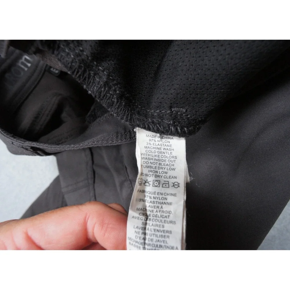 Prana Pants Mens 36x30 Gray Chino Slim Fit Stretch Casual Hiking Outdoors Adult